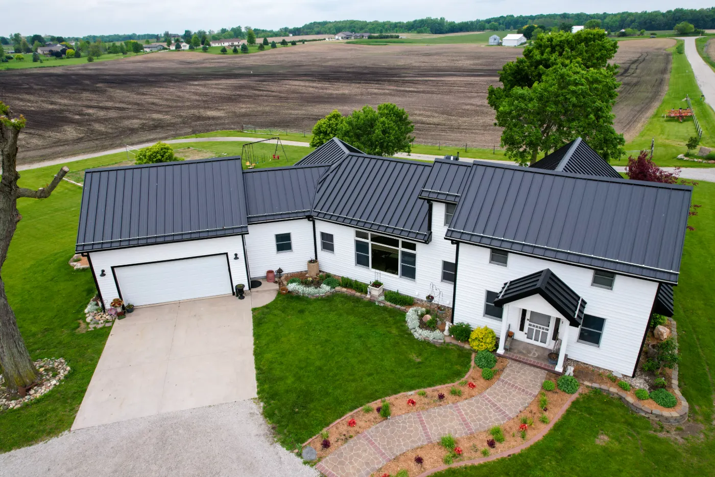 Siding installation documented in Serenade