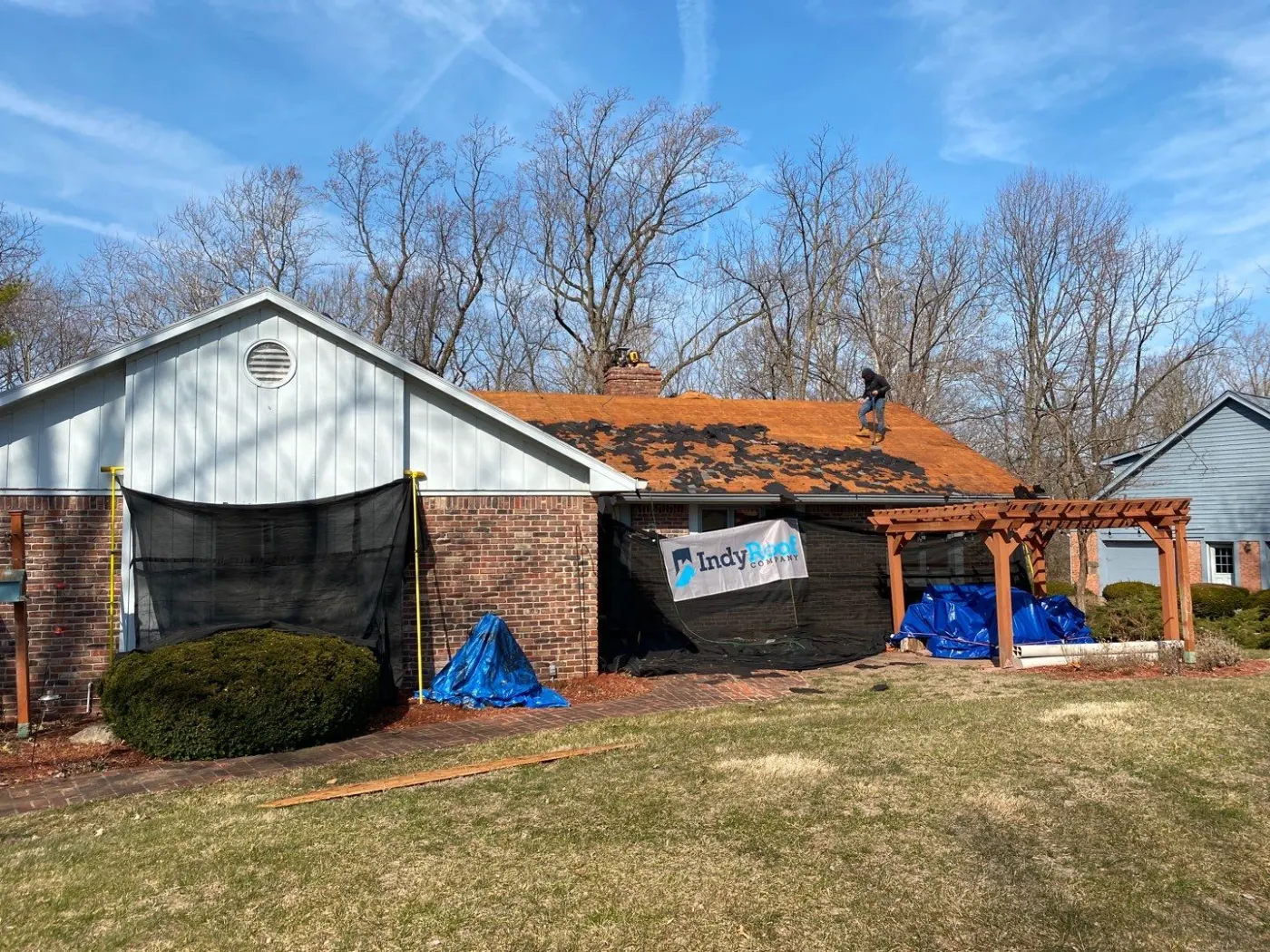 Trim and flashing detail on a Serenade siding job
